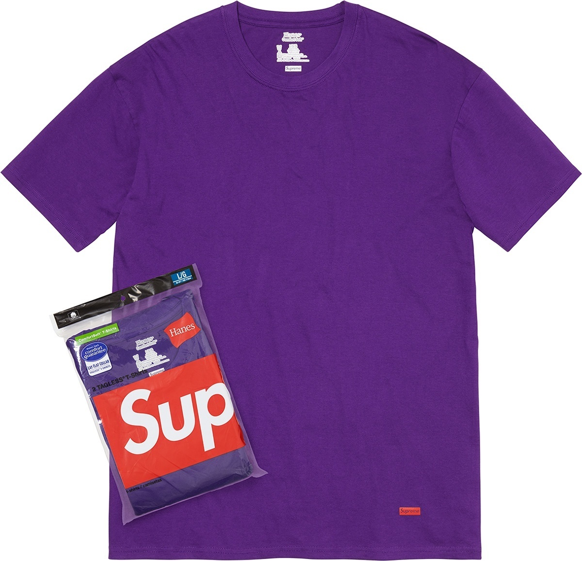 Supreme®/Hanes® Tagless Tees (2 Pack)